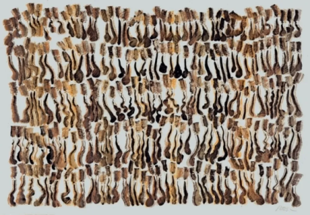 Сериграфия Arman - Tubes de gouache