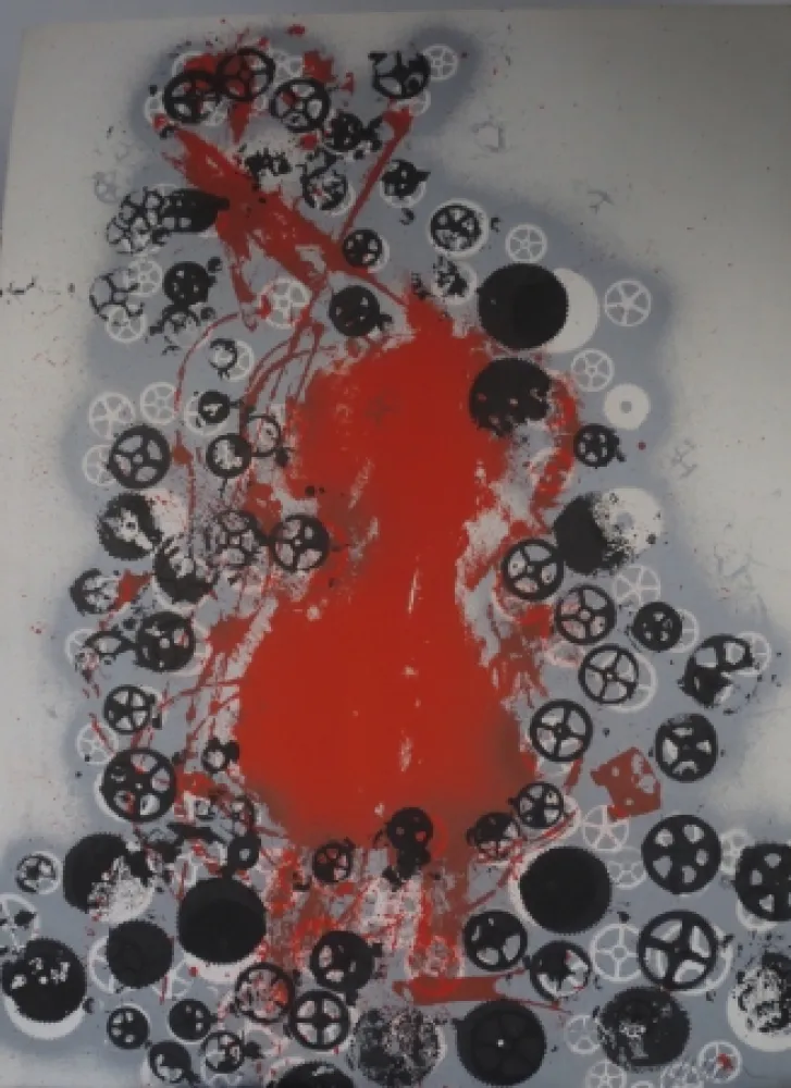 Литография Arman - Violon