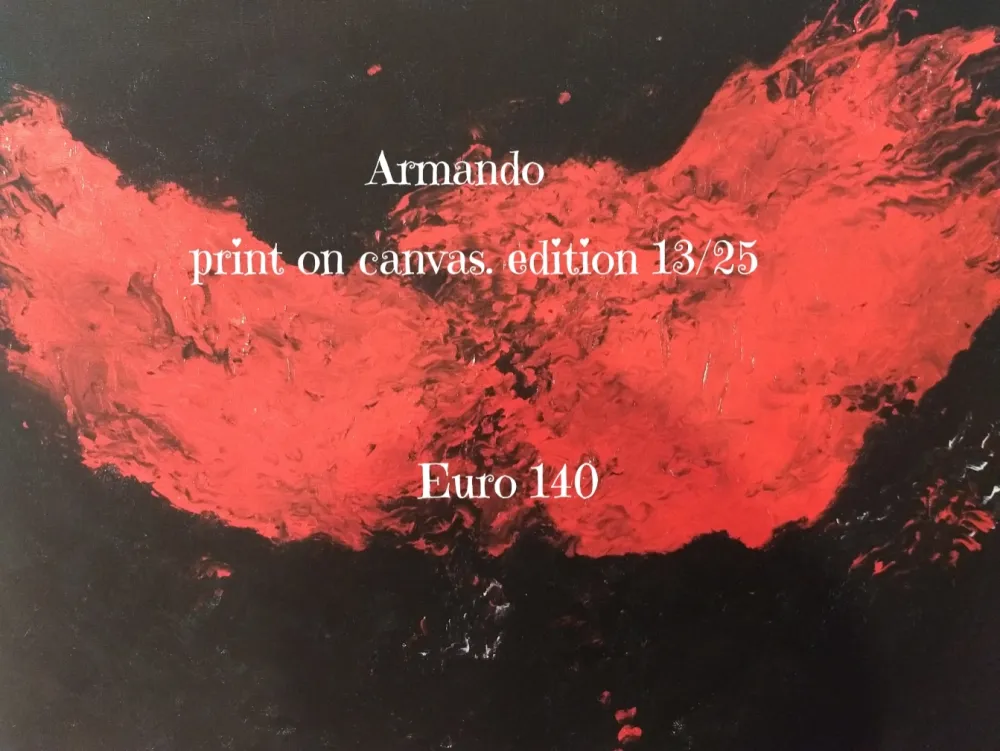Литография Armando - Print on cavas