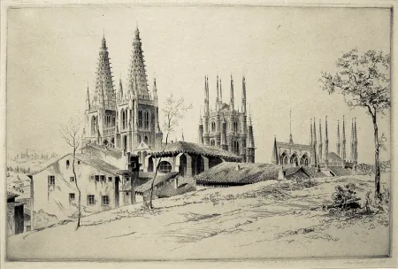 Гравюра Arms - Burgos (a.k.a. A Spanish Town Revisited)