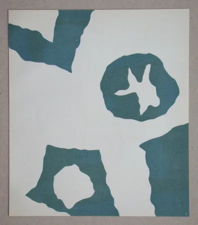 Гравюра На Дереве Arp - Configuration II, 1949