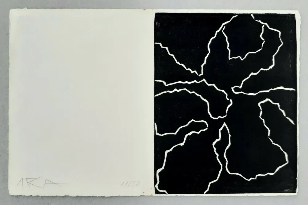 Линогравюра Arp - Fleurs