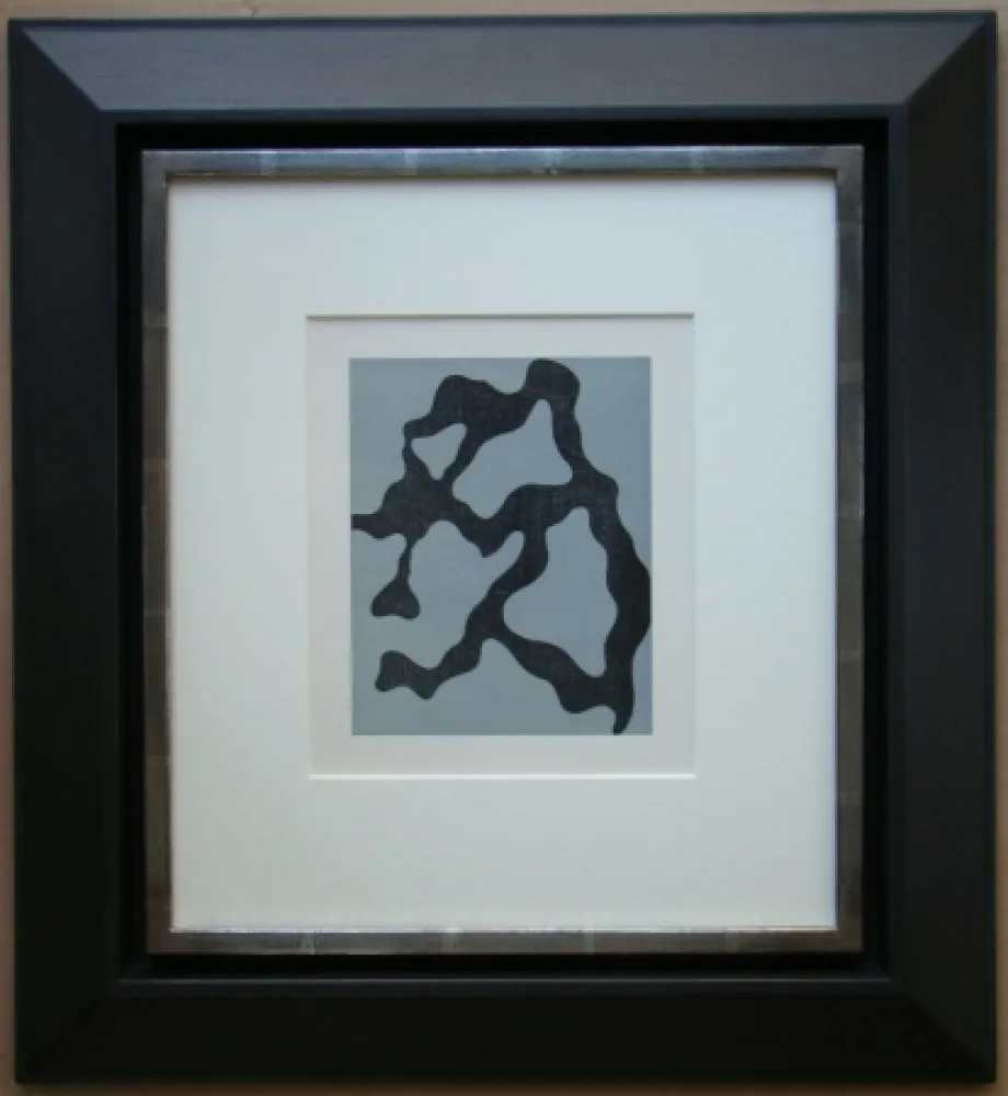 Гравюра На Дереве Arp - Géométrie végetale Relief I.