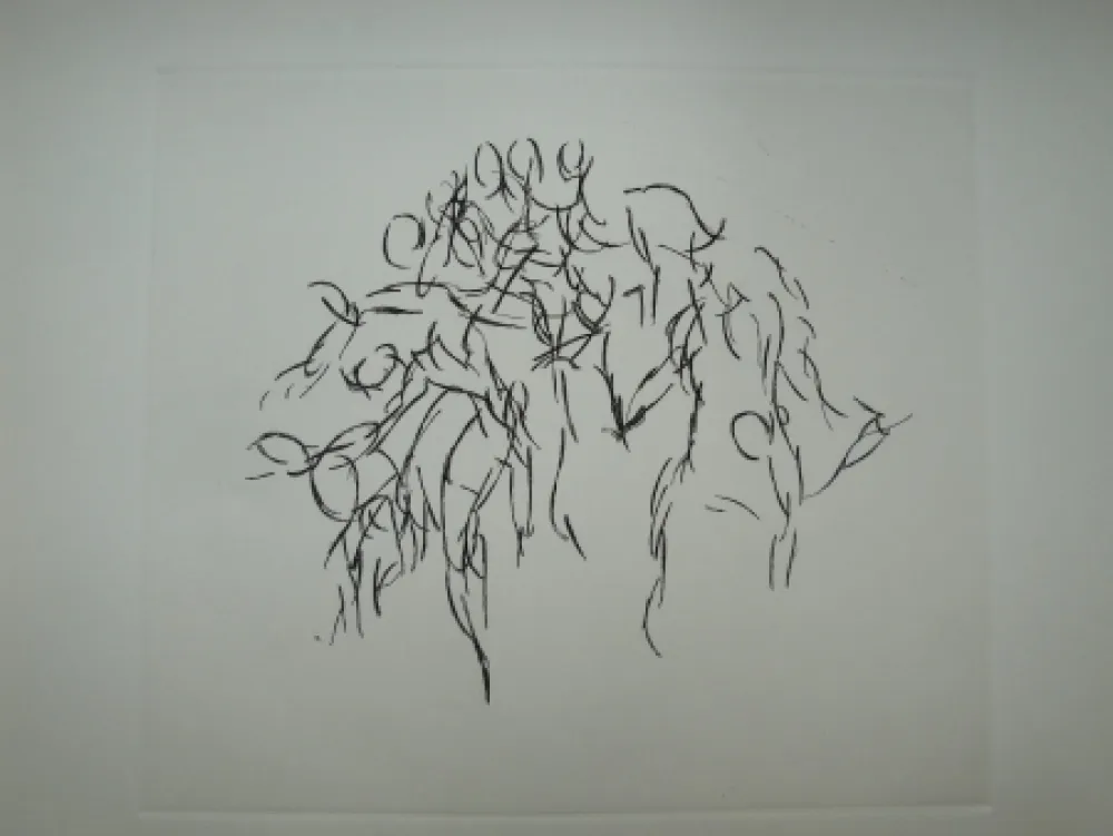 Гравюра Arp - I, RUE GABRIELLE. 