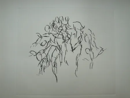 Гравюра Arp - I, RUE GABRIELLE. 