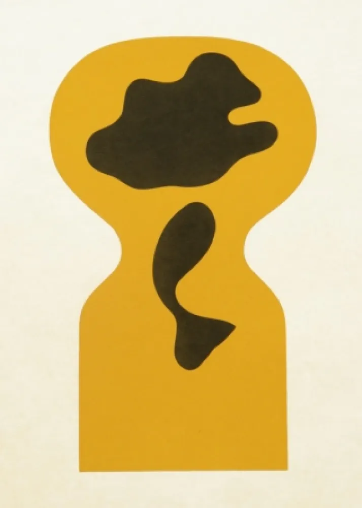 Гравюра На Дереве Arp - Le Soleil Recercle 