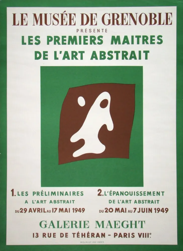 Афиша Arp - Les premiers maîtres de l'art abstrait