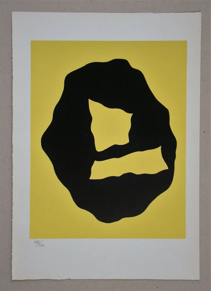 Гравюра На Дереве Arp - Maske