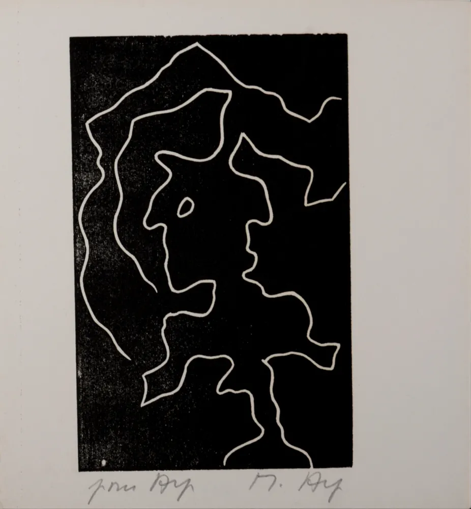 Гравюра На Дереве Arp - Multiple Femme VIII, 1956