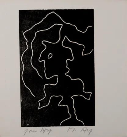 Гравюра На Дереве Arp - Multiple Femme VIII, 1956