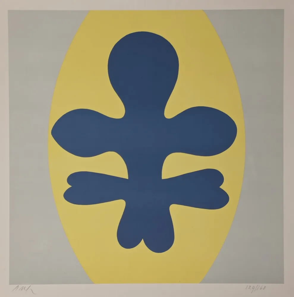 Литография Arp - Pflanzenbild