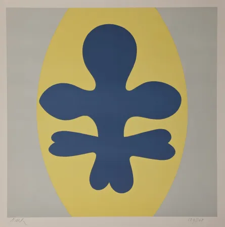 Литография Arp - Pflanzenbild
