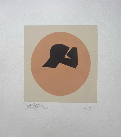 Гравюра На Дереве Arp - Soleil recerclé 