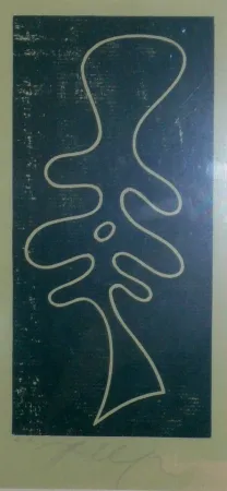 Гравюра На Дереве Arp - Torse feuille