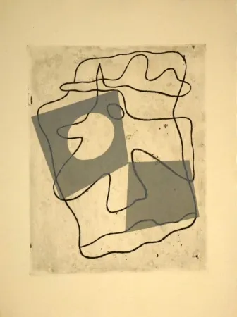 Иллюстрированная Книга Arp - Vers le blanc infini. (Poèmes et gravures)