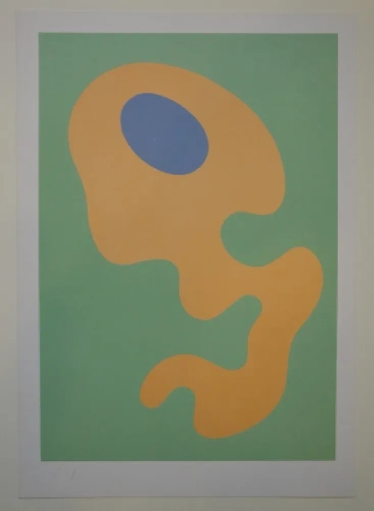 Литография Arp - Wolkengeschöpf