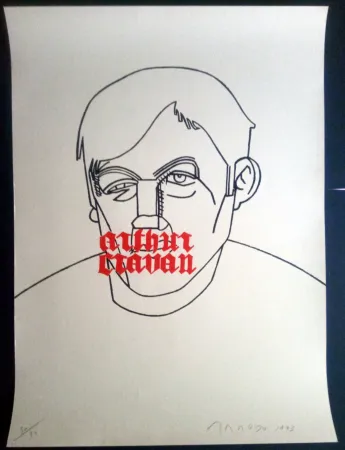 Сериграфия Arroyo - Arthur Cravan aprés le Combat contre J.Johnson