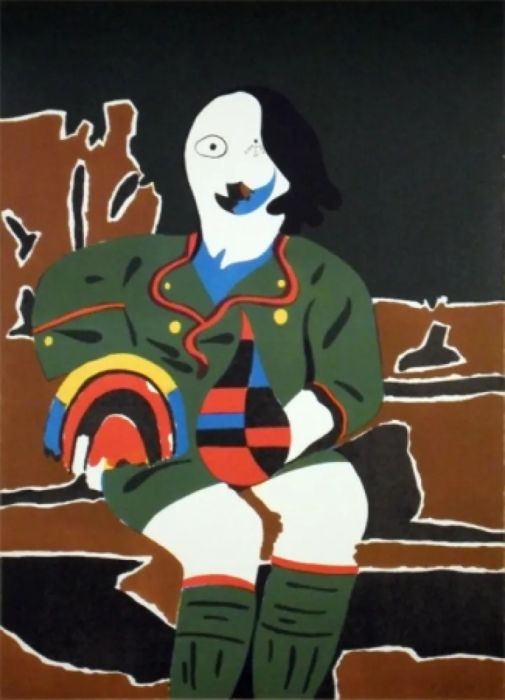 Литография Arroyo - Il Pittore di Monaco