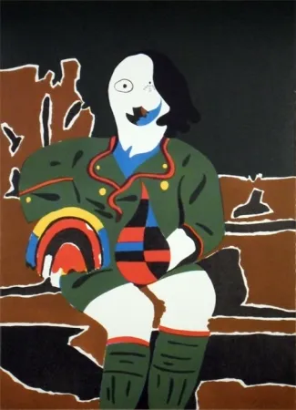 Литография Arroyo - Il Pittore di Monaco