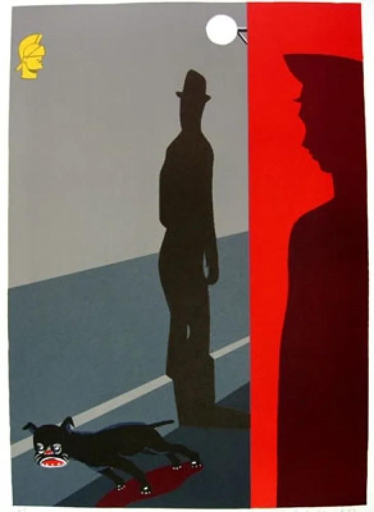 Литография Arroyo - LA CARRETERA