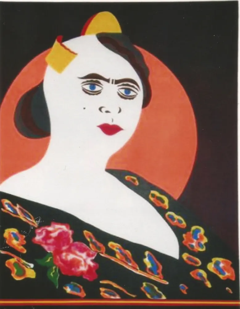 Литография Arroyo - La moglie del Minatore p. Martinez, Constantina