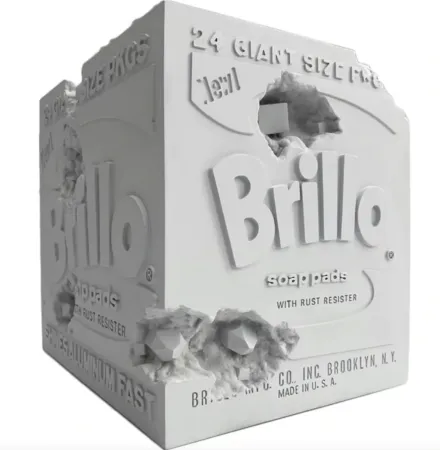 Многоэкземплярное Произведение Arsham - Eroded Brillo Box Figure