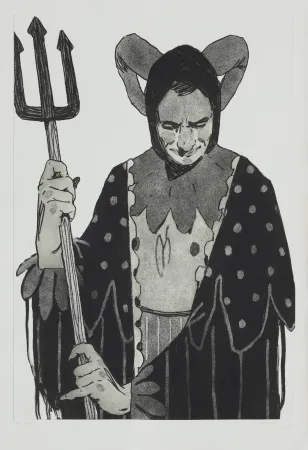 Гравюра Aryz - Carencia 1