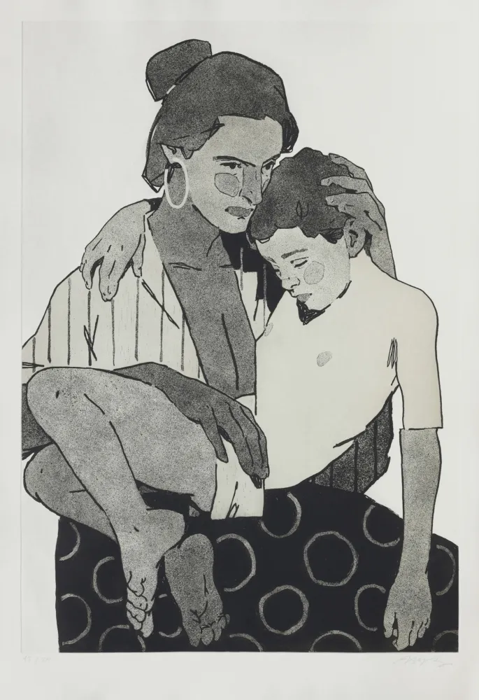 Гравюра Aryz - Carencia 2