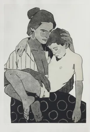 Гравюра Aryz - Carencia 2