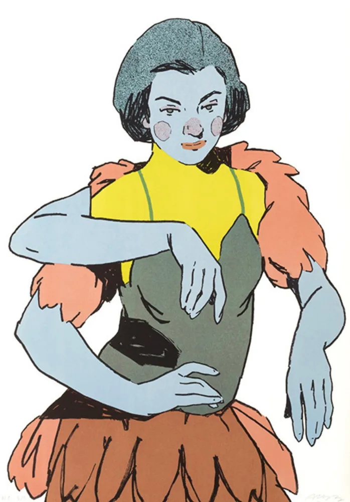 Литография Aryz - El festejo-2