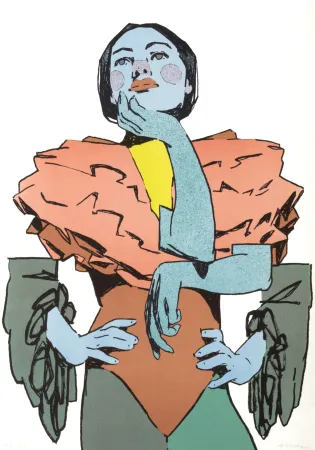 Литография Aryz - El festejo-5