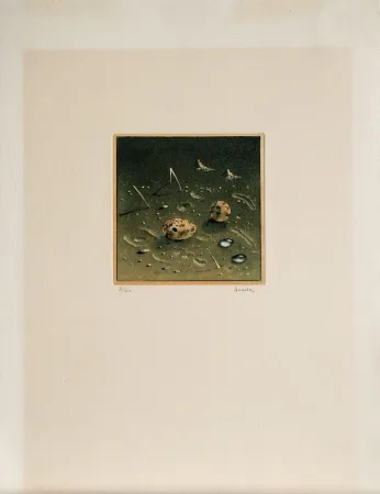 Акватинта Asada - Composition, ca.