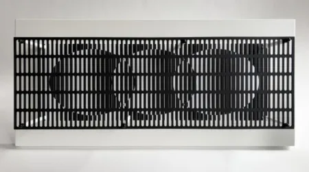 Многоэкземплярное Произведение Asis - 3 ovals noir et blanc