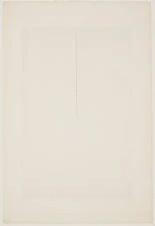 Гравюра Сухой Иглой Asse - FENÊTRE-ESPACE, 1974.