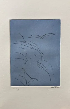 Иллюстрированная Книга Asse - Notes sur Thème. 9 pointes sèches. 