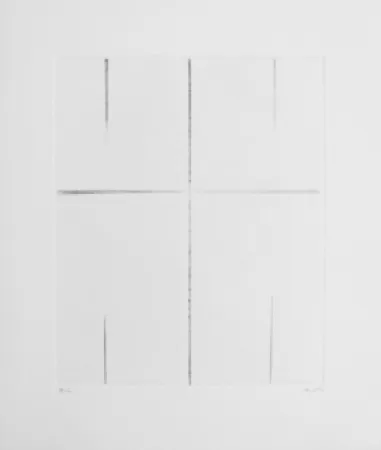 Гравюра Сухой Иглой Asse - Sans titre