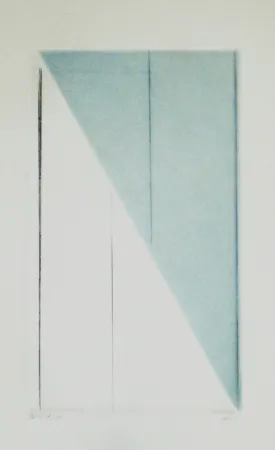 Акватинта Asse - Verticales sur un versant