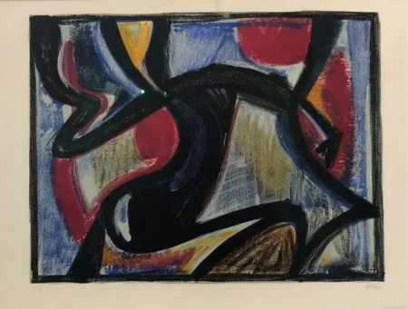 Литография Atlan - Les Hespérides 