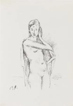 Иллюстрированная Книга Auberjonois - Enveloppes.  20 lithographies originales de René Auberjonois