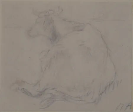 Нет Никаких Технических Auberjonois - Liegende Kuh / Reclining cow