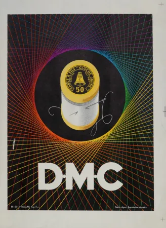 Литография Auriac - D.M.C,  c. 1950s-1960s