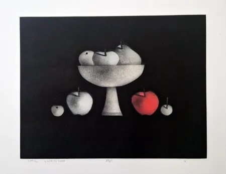 Mezzotint Avati - La reine des pommes