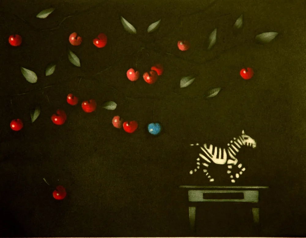 Mezzotint Avati - La zebre a Montmorency