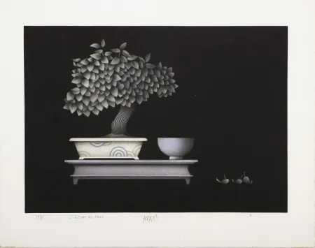 Офорт Avati - L'instant du sake