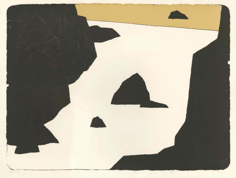 Литография Avril - Bretagne - Ocre