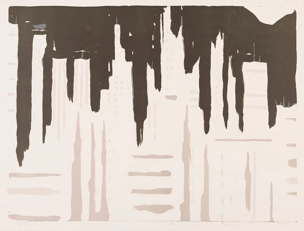 Литография Avril - HK - Skyline