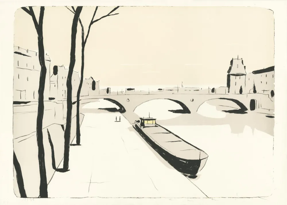 Литография Avril - L'Aube