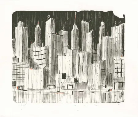 Литография Avril - Rainy Day