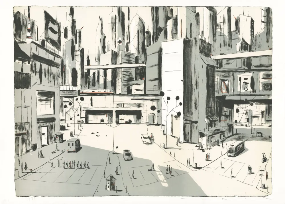 Литография Avril - Tokyo