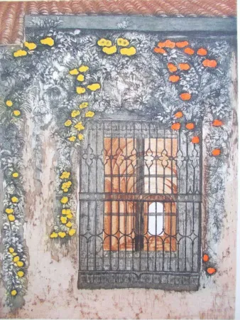 Литография Ayuso - La Cancela